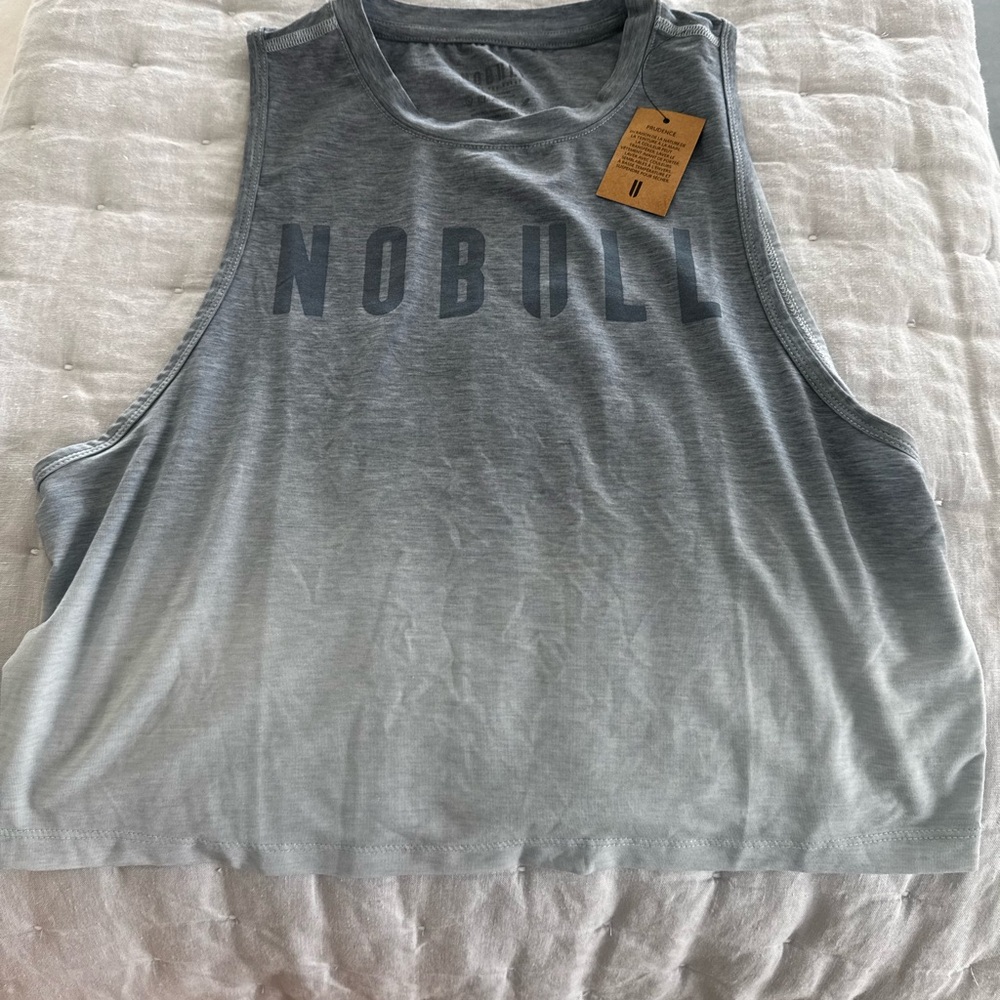 NOBULL Women's Blue Tank Top